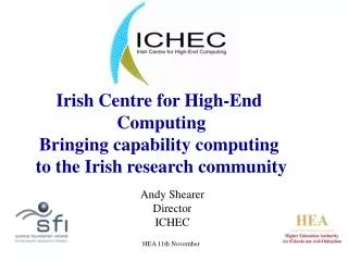 Irish Centre for High-End Computing
