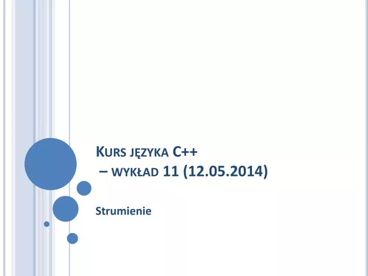 kurs j zyka c wyk ad 11 12 05 2014