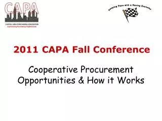Cooperative Procurement Opportunities &amp; How it Works