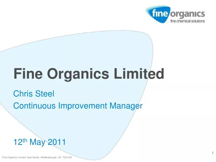 fine organics limited