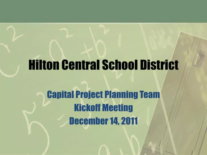 hilton central school district