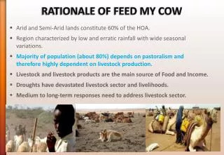RATIONALE OF FEED MY COW