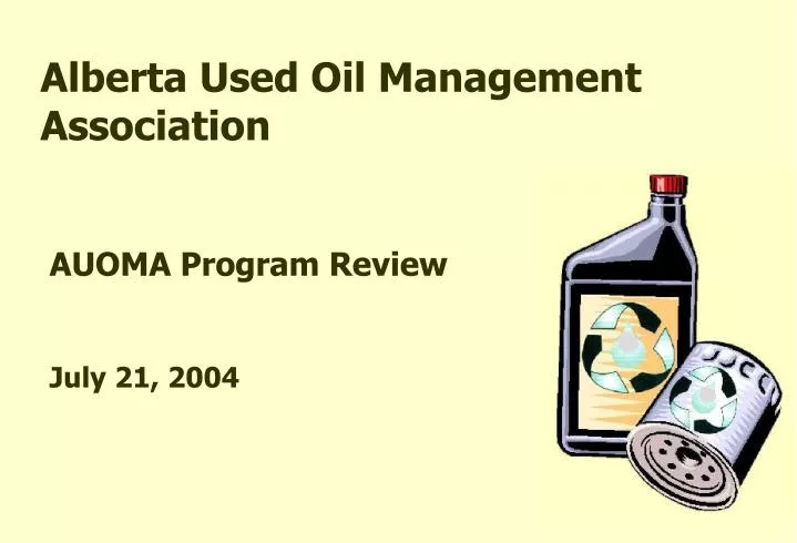 auoma program review july 21 2004