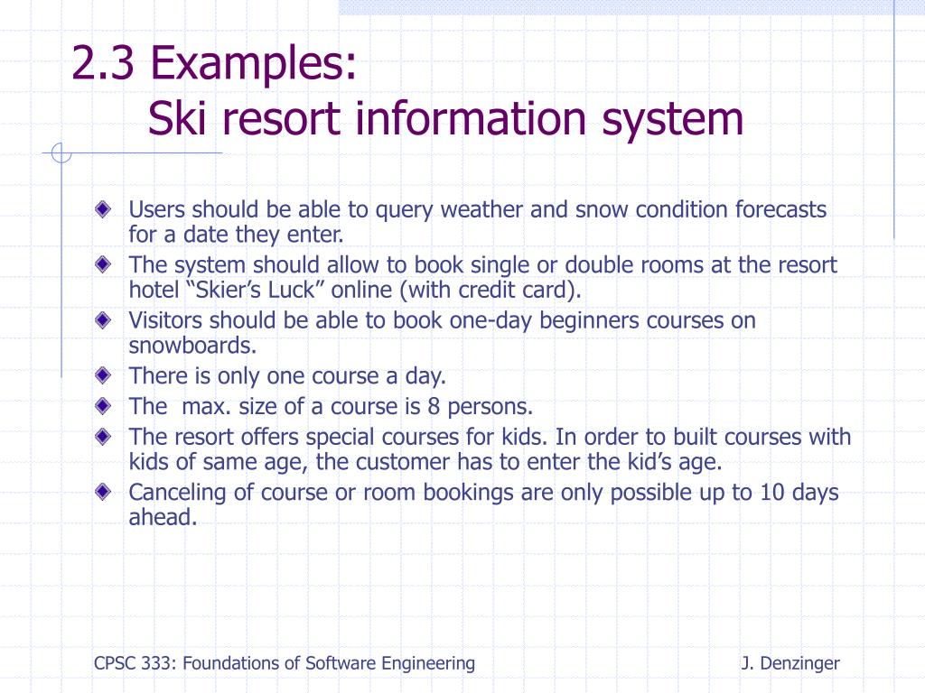 PPT - Comprehensive Ski Resort Information System Features for Enhanced ...