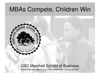 MBAs Compete, Children Win