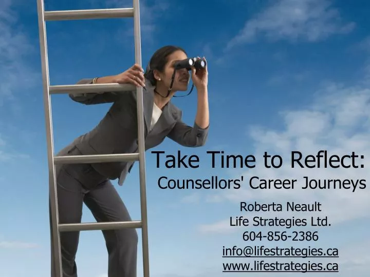 take time to reflect counsellors career journeys