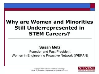 Why are Women and Minorities Still Underrepresented in STEM Careers?