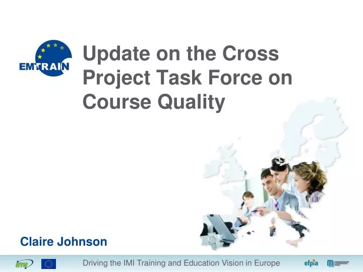update on the cross project task force on course quality