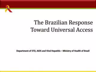 The Brazilian Response Toward Universal Access