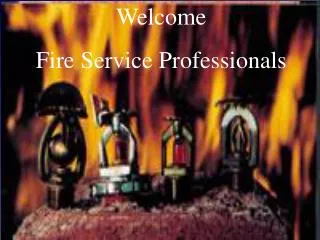 Fire Service Professionals