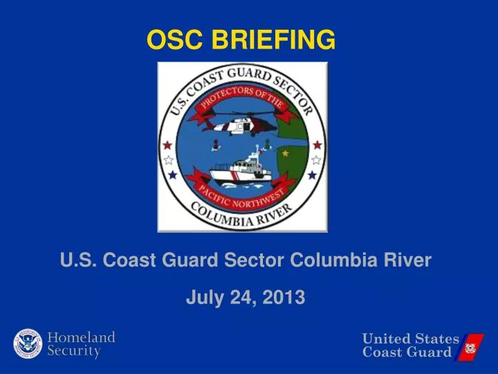 osc briefing