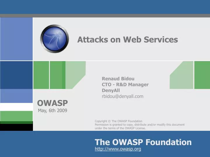 attacks on web services