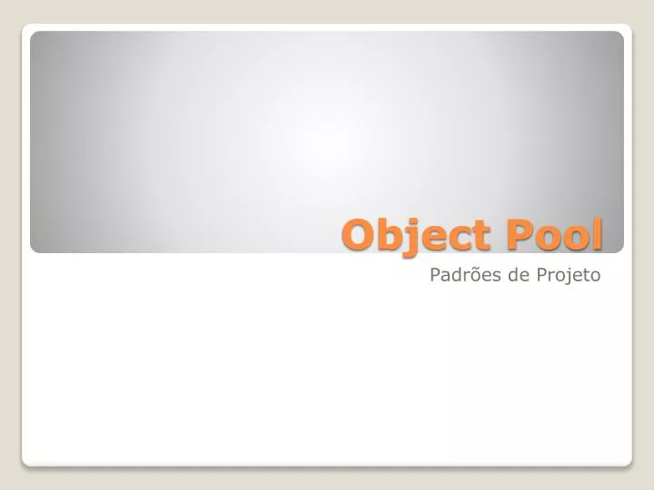 object pool