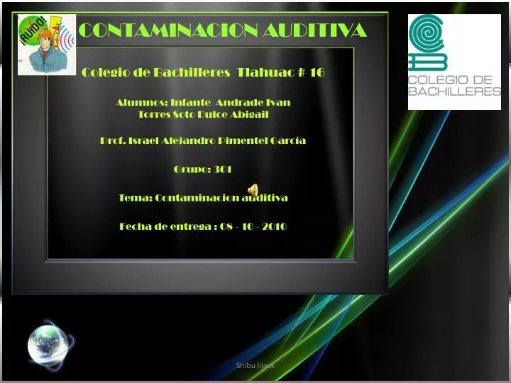 contaminacion auditiva