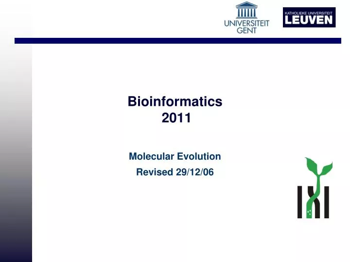 bioinformatics 2011