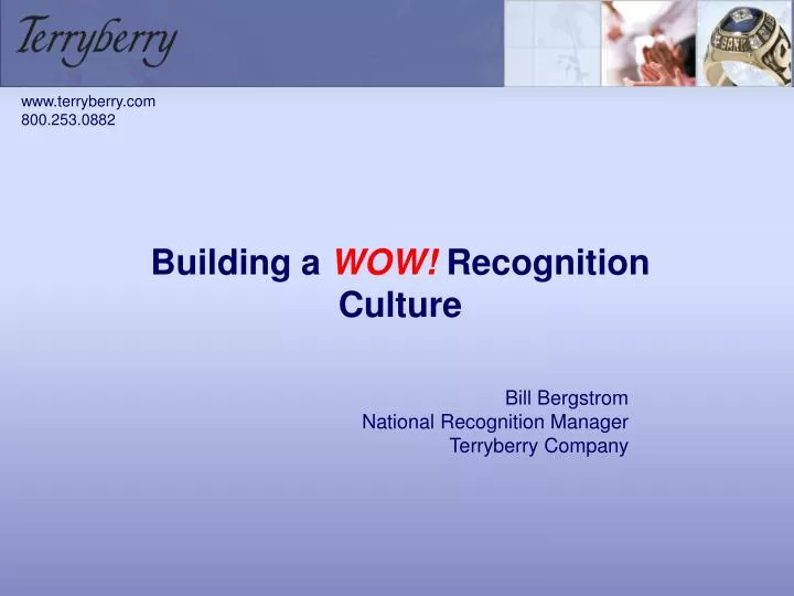 building a wow recognition culture