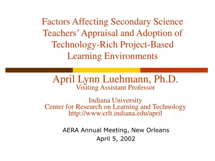 aera annual meeting new orleans april 5 2002