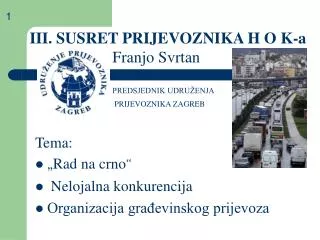 iii susret prijevoznika h o k a
