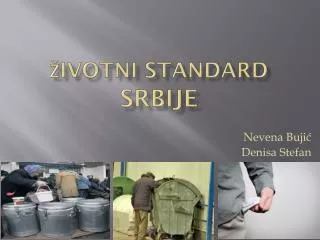 ivotni standard srbije