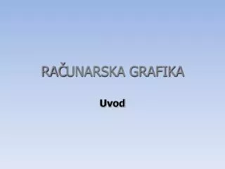 ra unarska grafika