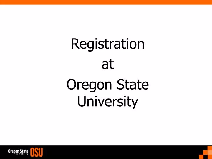 registration at oregon state university