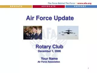 Air Force Update