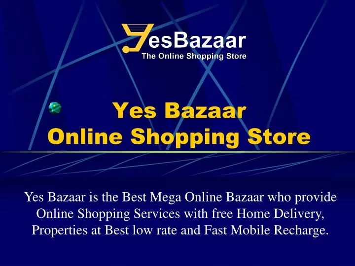 yes bazaar online shopping store