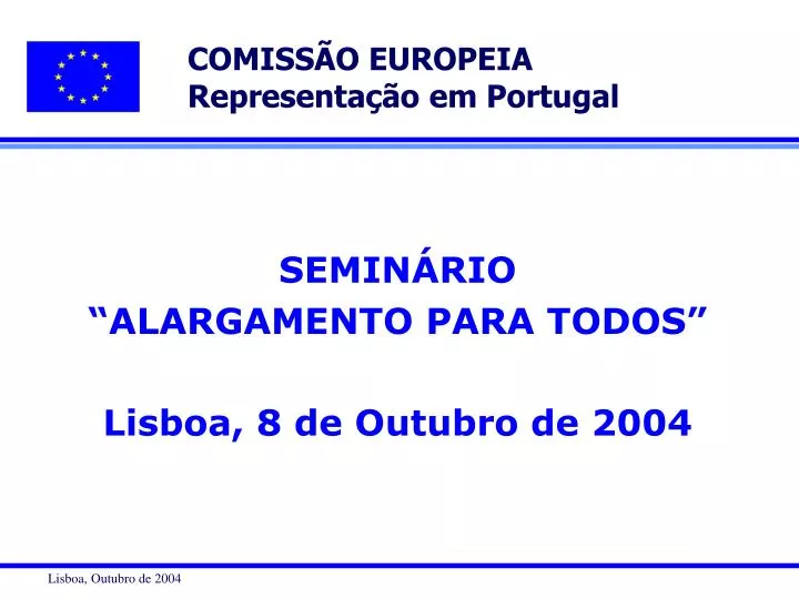 comiss o europeia representa o em portugal
