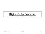 Higher-Order Functions - slide 1