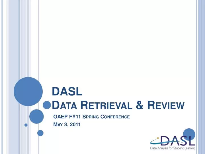 dasl data retrieval review