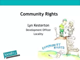 Lyn Kesterton Development Officer Locality