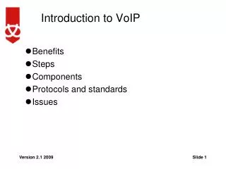 Introduction to VoIP