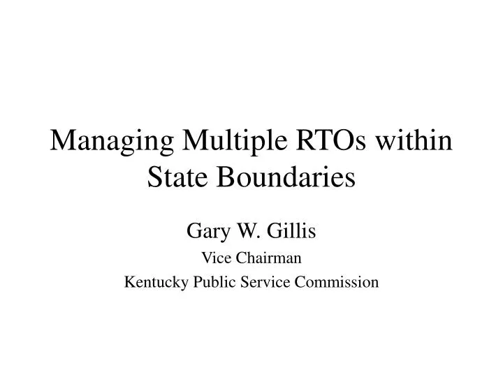 managing multiple rtos within state boundaries