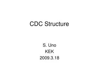 CDC Structure
