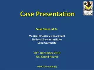 Case Presentation