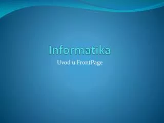 informatika