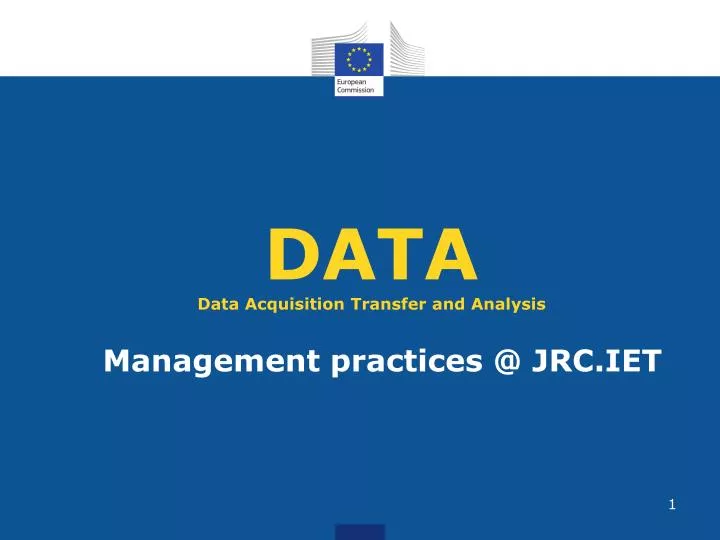 data data acquisition transfer and analysis