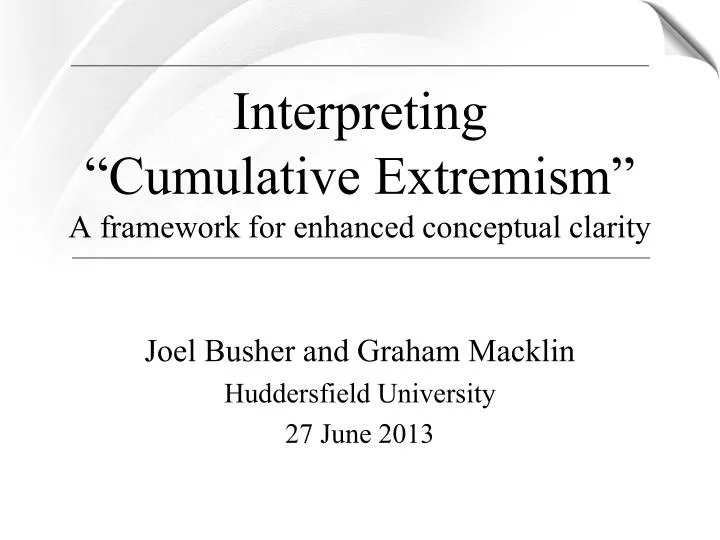 interpreting cumulative extremism a framework for enhanced conceptual clarity