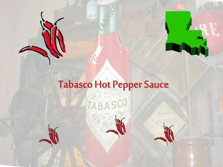 tabasco hot pepper sauce