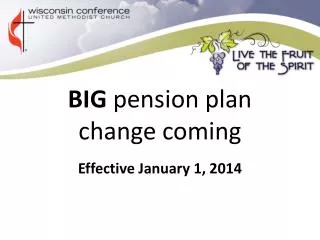 BIG pension plan change coming