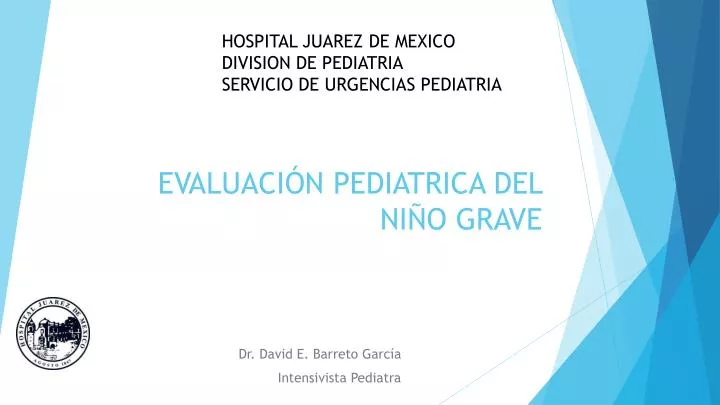 evaluaci n pediatrica del ni o grave