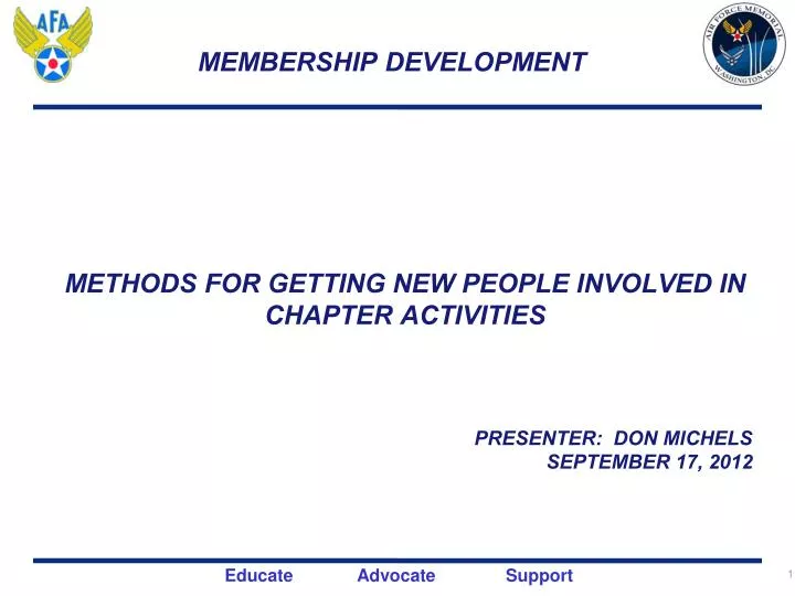 membership development