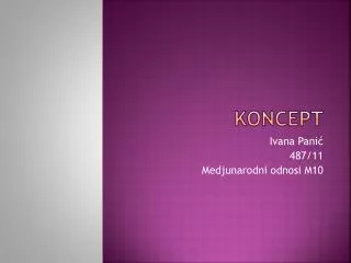 koncept