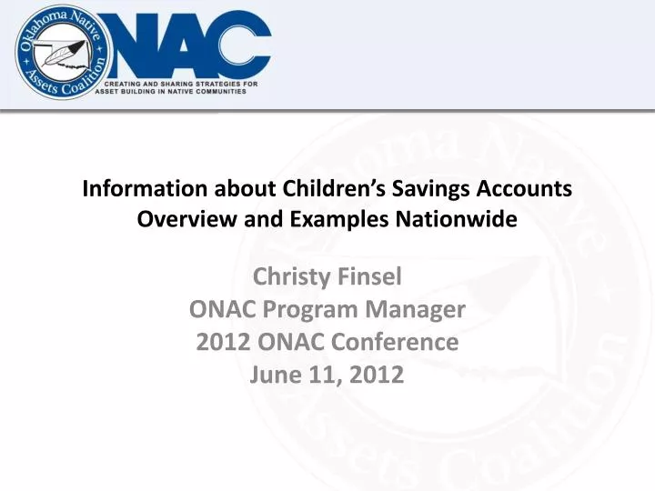 information about children s savings accounts overview and examples nationwide