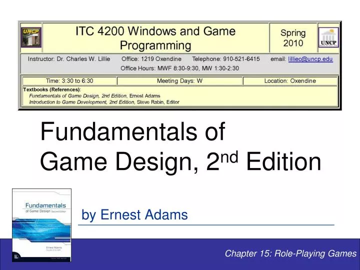 fundamentals of game design 2 nd edition