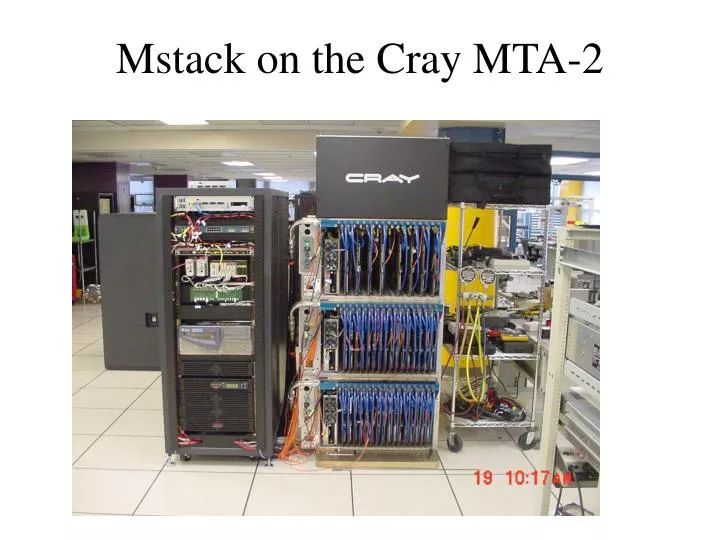 mstack on the cray mta 2