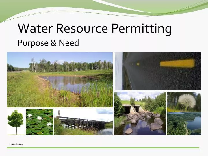 water resource permitting