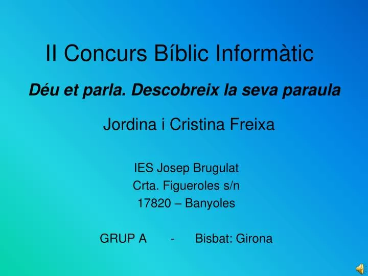 ii concurs b blic inform tic