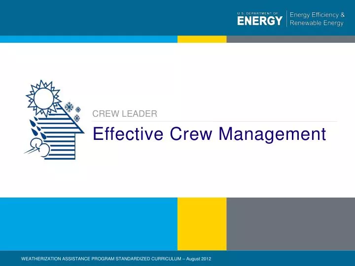 effective crew management