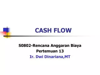 cash flow